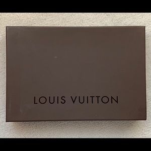 A brand-new Louis Vuitton box
